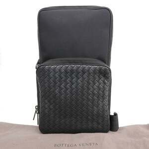 BOTTEGA VENETA Black Leather Intrecciato Hobo Bag
